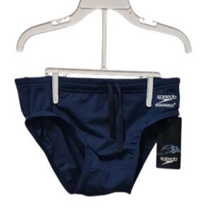 Speedo Boy's Swimsuit Brief Endurance Navy Blue Size 28 Youth